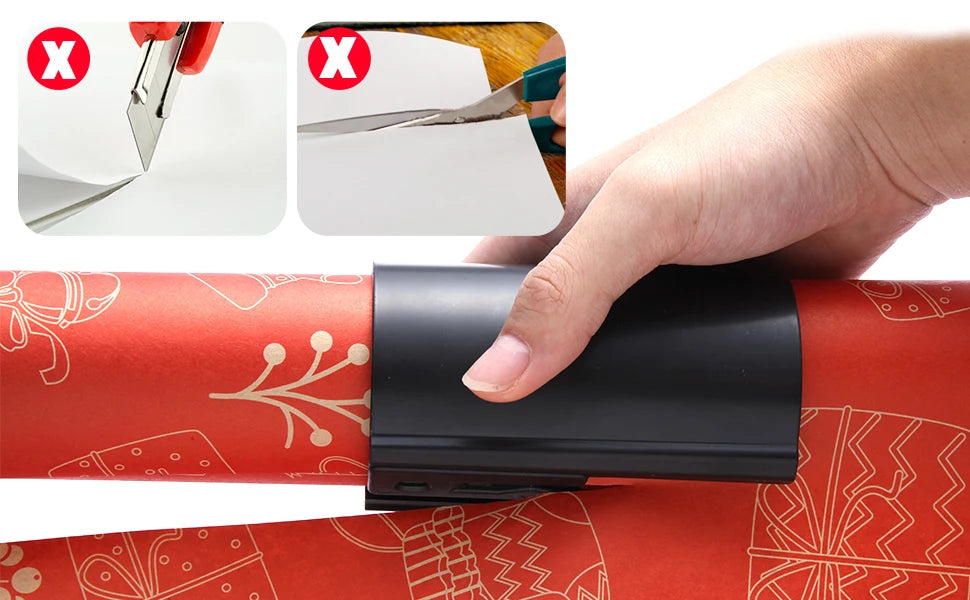 1PC Portable Mini Paper Cutting Machine Christmas Packaging Paper Cutting Knife Cutting Wrapping Paper Cutter