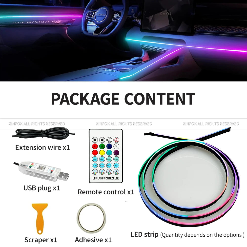 Universal Symphony Car Ambient Lights