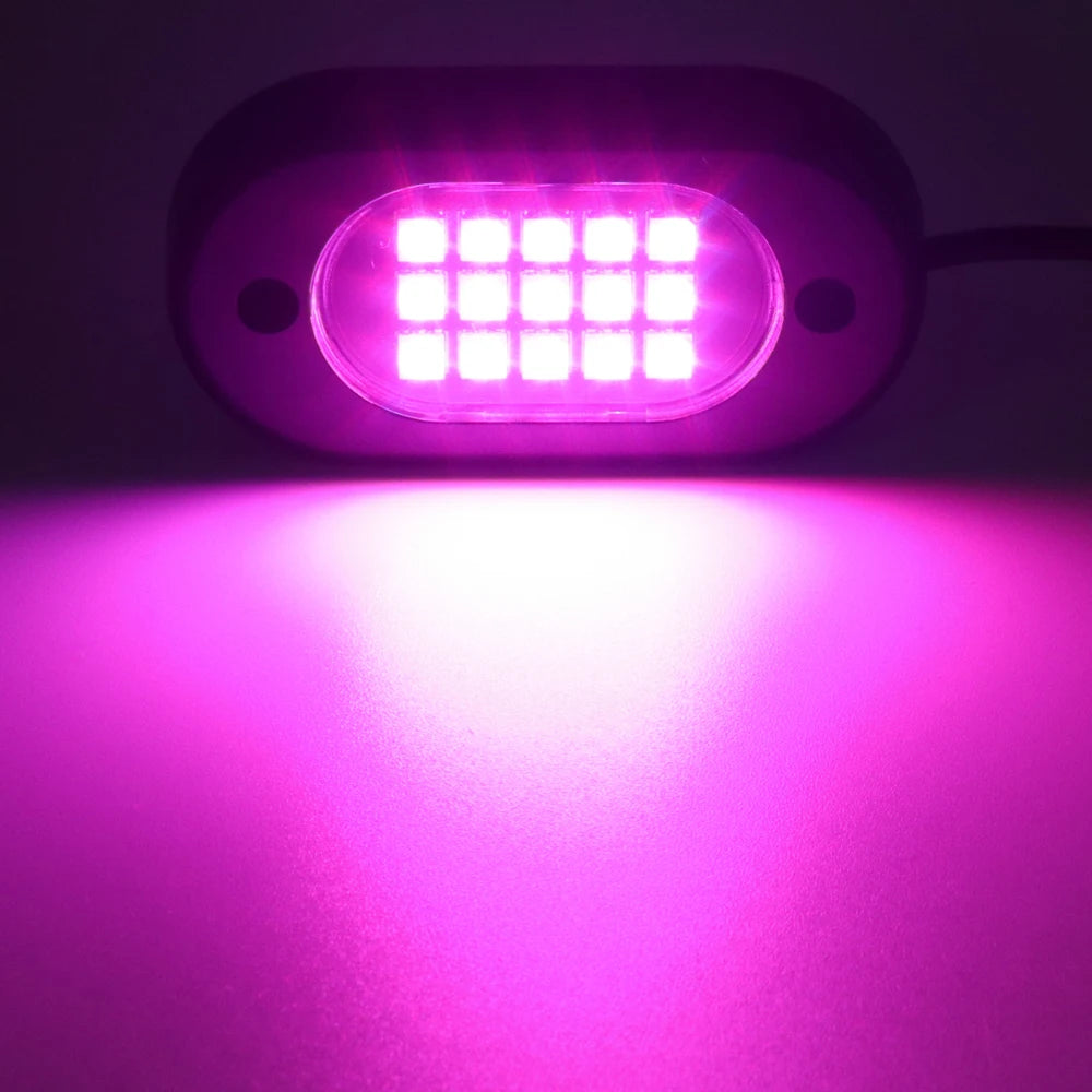 RGB Rock Lights for Cars & Trucks – Bluetooth Control, Waterproof Off-Road LED Underglow Kit