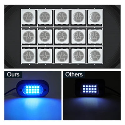 RGB Rock Lights for Cars & Trucks – Bluetooth Control, Waterproof Off-Road LED Underglow Kit