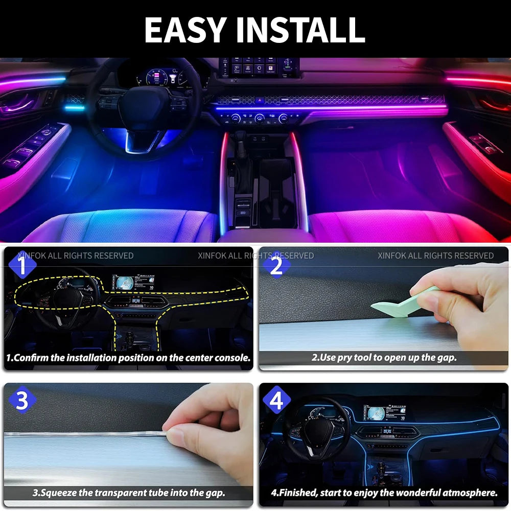 Universal Symphony Car Ambient Lights