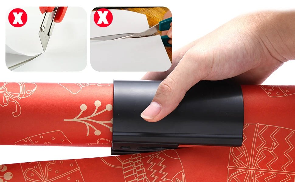 1PC Portable Mini Paper Cutting Machine Christmas Packaging Paper Cutting Knife Cutting Wrapping Paper Cutter - Radiant Root