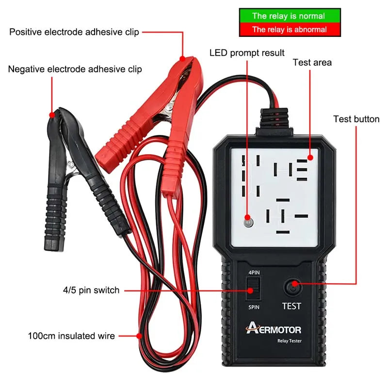 Aermotor Car Relay Tester